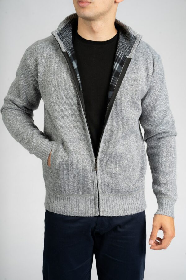 Mike zip cardigan